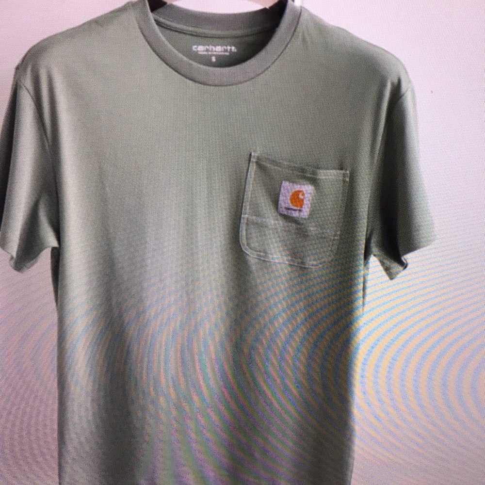 Men's Green Pocket T-Shirt